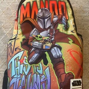 SPRAYGROUND X STAR WARS: MANDO ON THE RUN BACKPACK (DLXR)